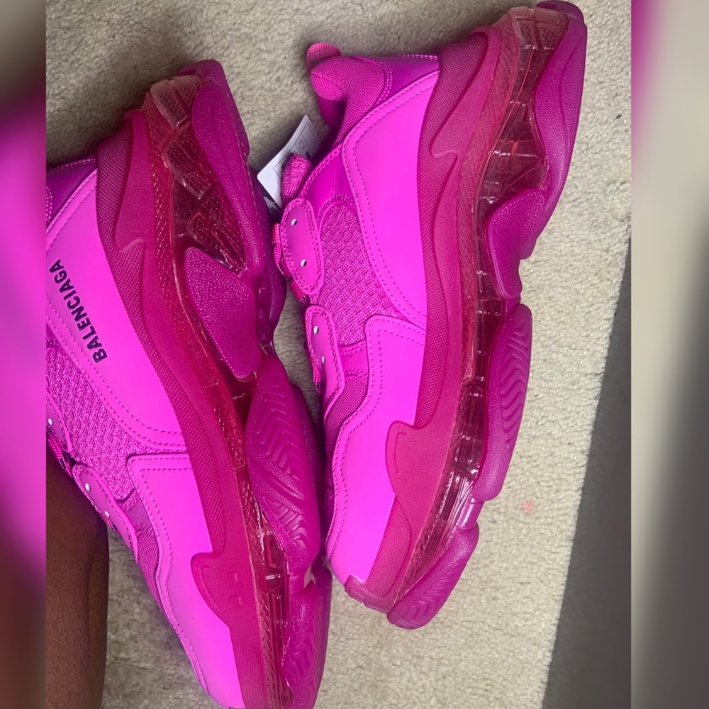 Pink Balenciagas